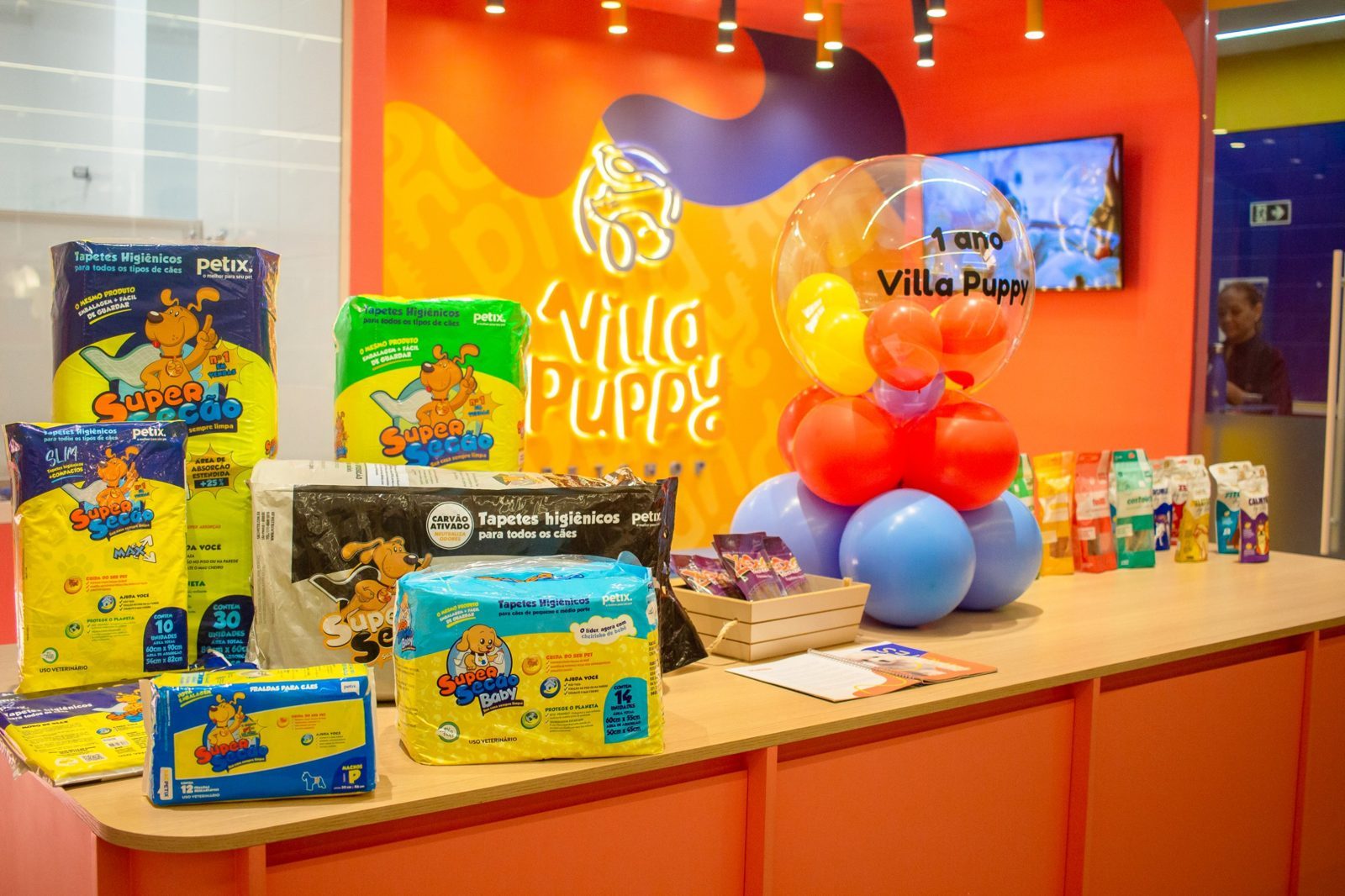 Comemoração de 1 ano da Villa Puppy Pet Shop